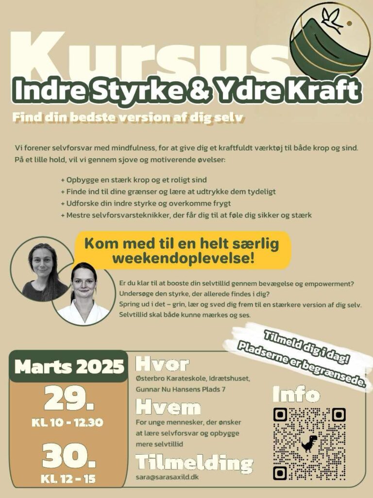 Selvforsvar for unge kursus københavn