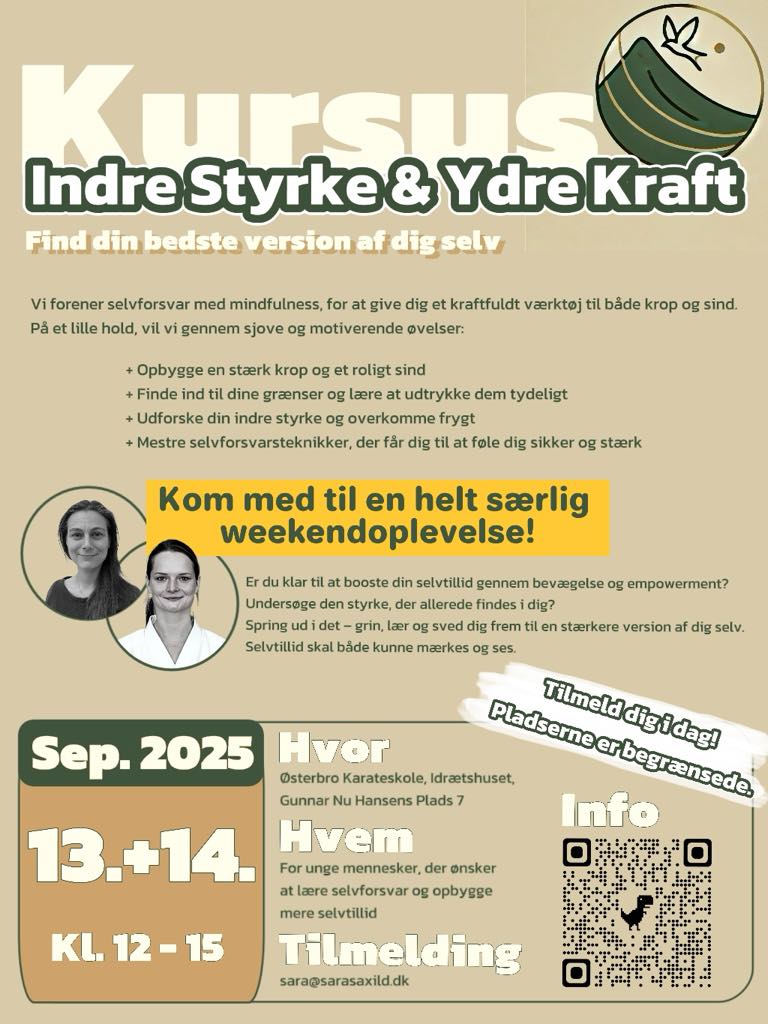 Selvforsvar for unge kursus københavn